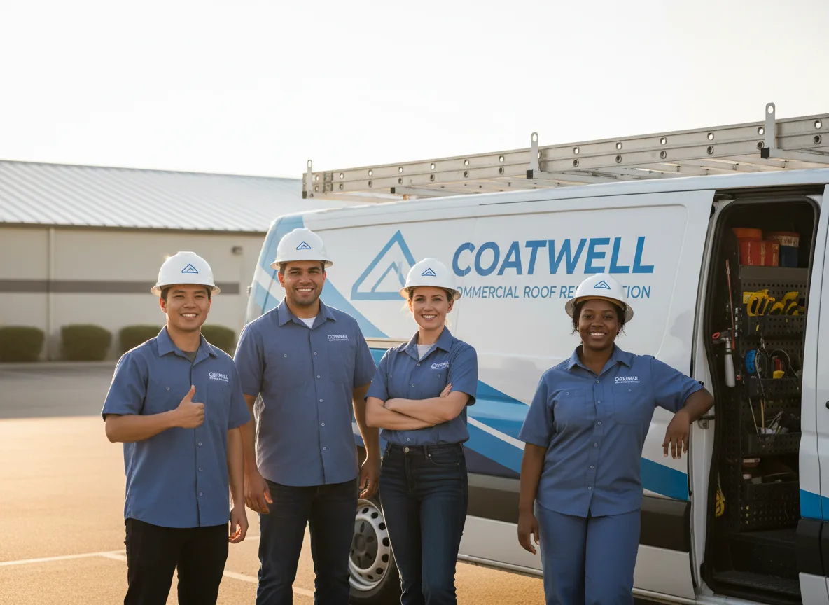 Commercial roof coating company in Hensley, AR